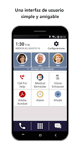 Captura número 1 de la aplicación Senior Safety Phone