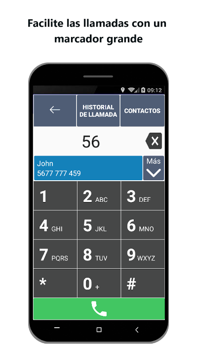 Captura número 3 de la aplicación Senior Safety Phone