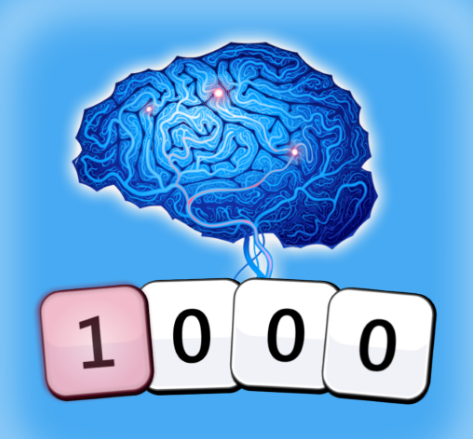 Logo de la aplicación 1000 palabras