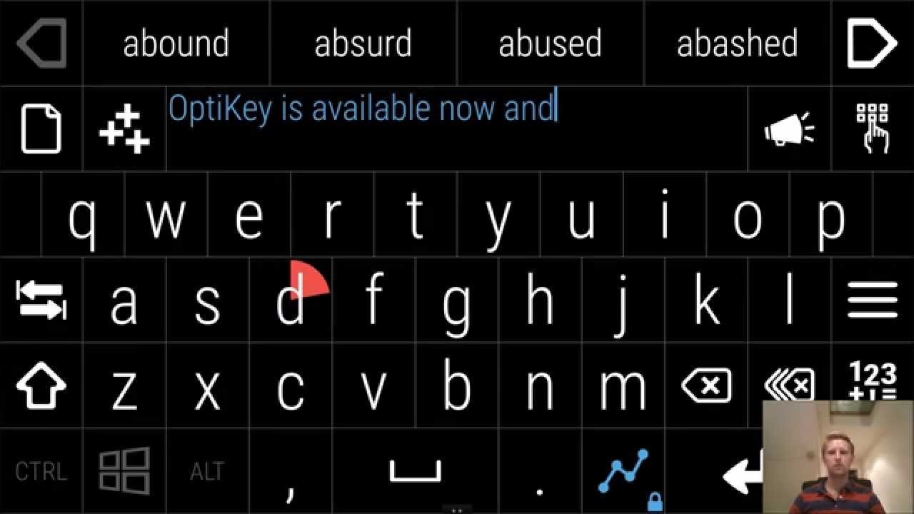 Logo de la aplicación Optikey