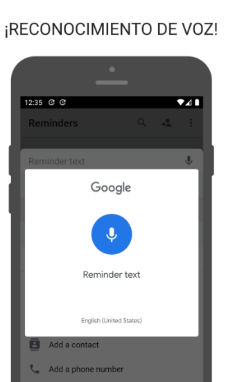 Captura número 3 de la aplicación Recordatorios BZ