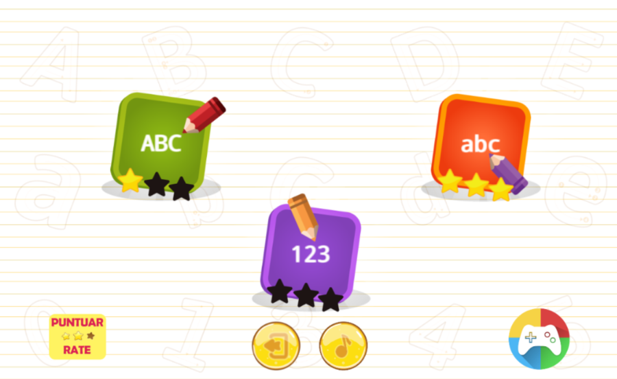 Captura número 3 de la aplicación Aprender a Escribir