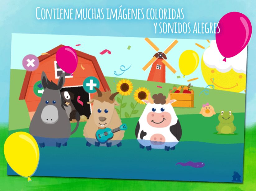 Captura número 1 de la aplicación Niños Juegos a partir de 1 año