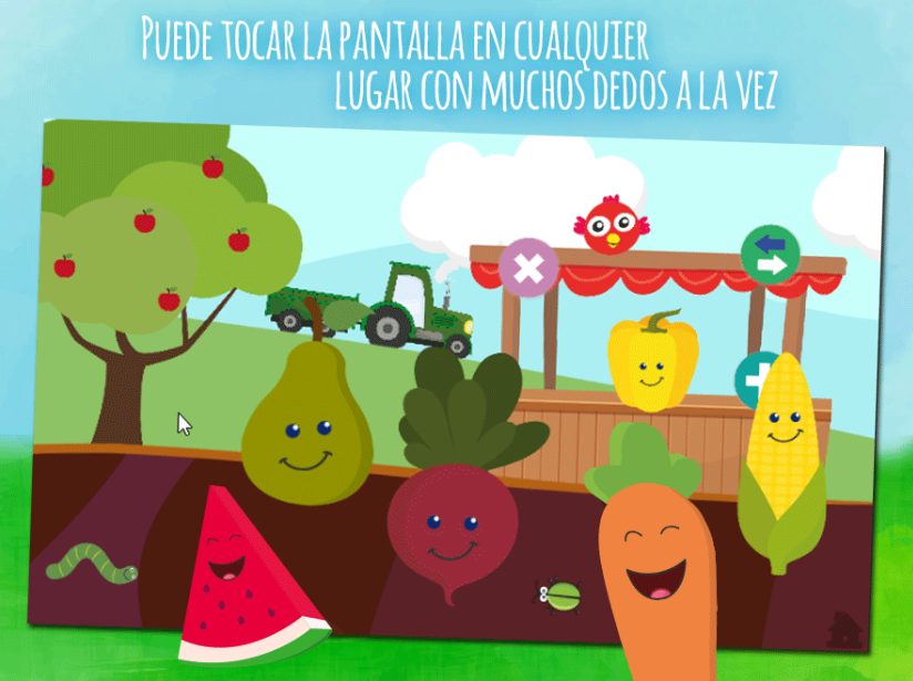 Captura número 2 de la aplicación Niños Juegos a partir de 1 año