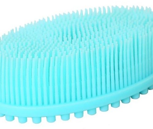 Cepillo sensorial silicona azul