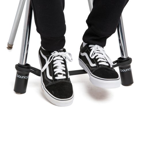 Cinta flexible negra para silla