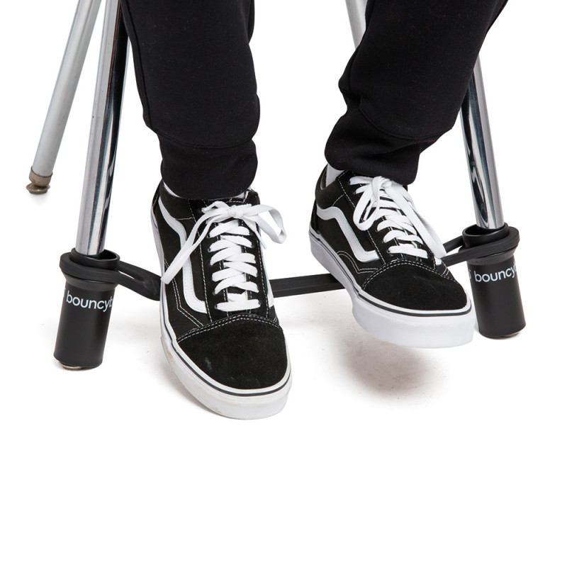 Cinta flexible negra para silla