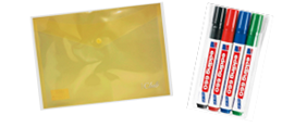 Imagen del recurso Sobre con material y rotuladores