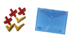 Imagen del recurso Sobre con material y fichas 3d