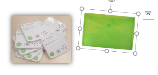 Imagen del recurso Sobres plásticos con material