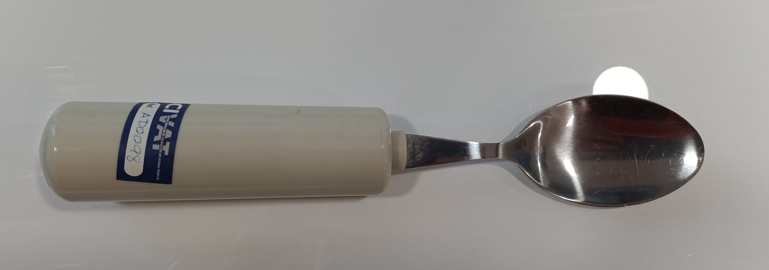 Cuchara mango plástico