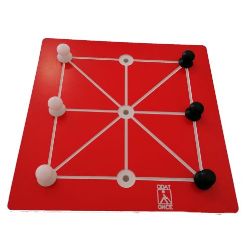 Tablero rojo de la ONCE