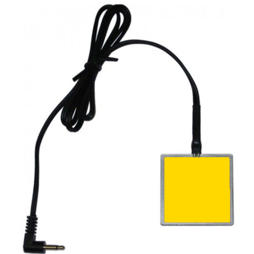 conmutador táctil amarillo