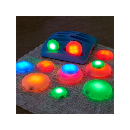 Piedrecitas luminosas.
