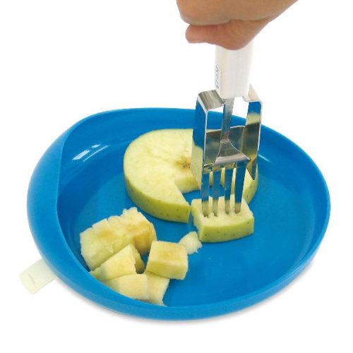 Tenedor y cuchillo por presión