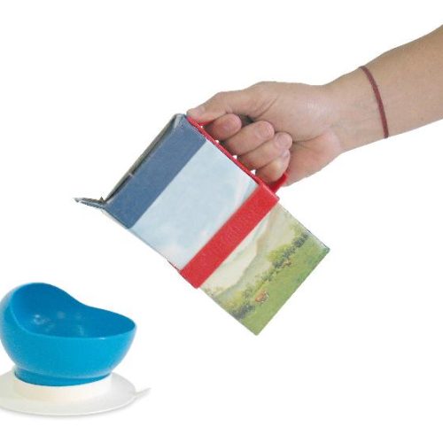 Soporte plástico de cartones