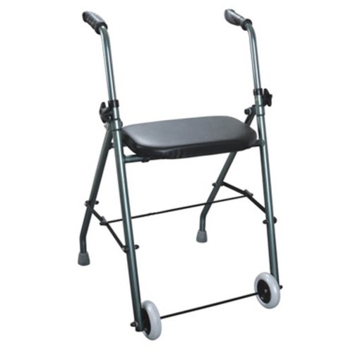 Andador pesado dos ruedas