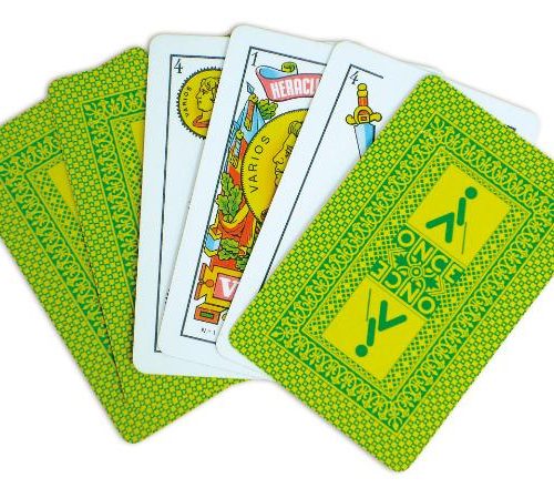 Baraja española adaptada ONCE