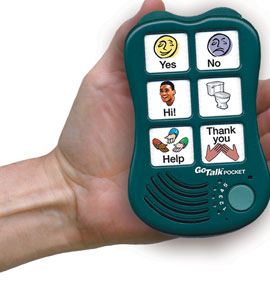 Soporte comunicador pequeño