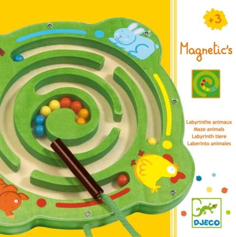 Laberinto animales magnético.