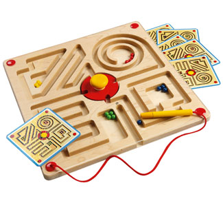 Laberinto las formas magnético