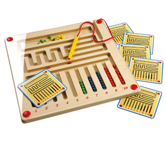 Laberinto numérico magnético