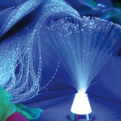 Lámpara de fibras ópticas