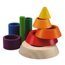 Pirámide cónica. Plan Toys