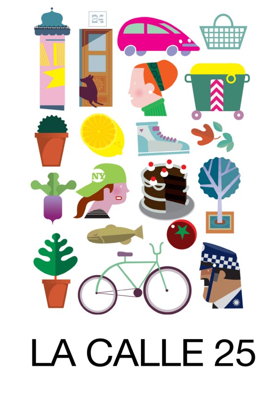 Cubierta del libro La calle 25