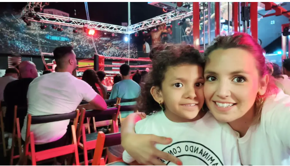 Julia, madre de Laia con síndrome de Noonan