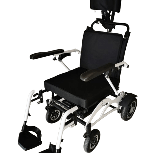 Silla de ruedas eléctrica D08 color blanco