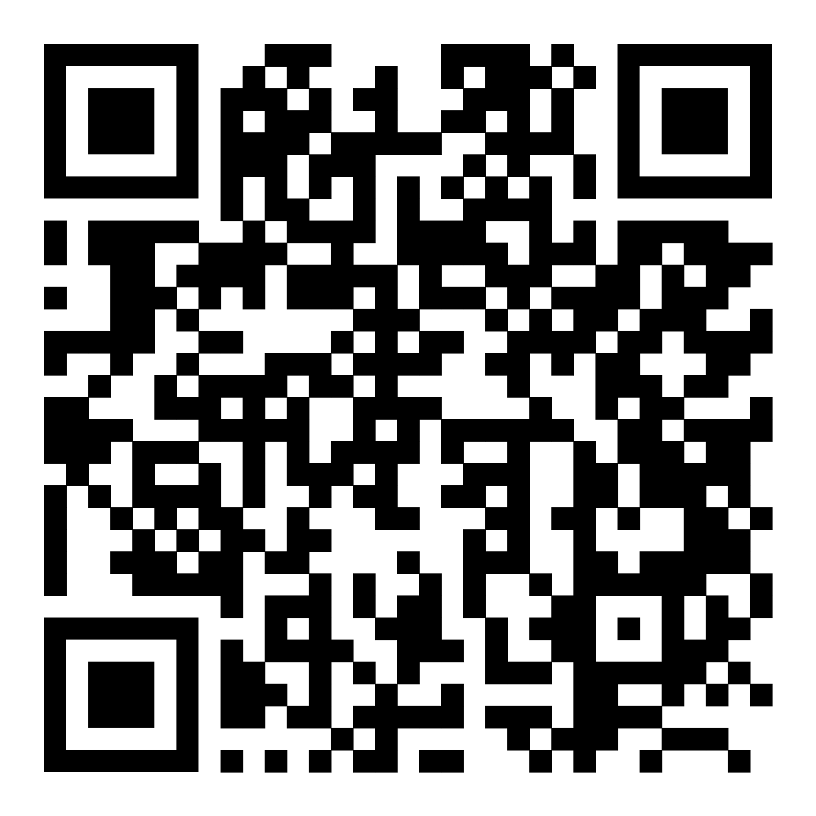 Código QR iOS para descargar la app de Dexteria