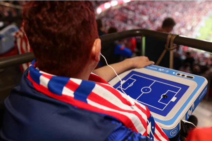 Imagen representativa de Telefónica y el Atlético de Madrid