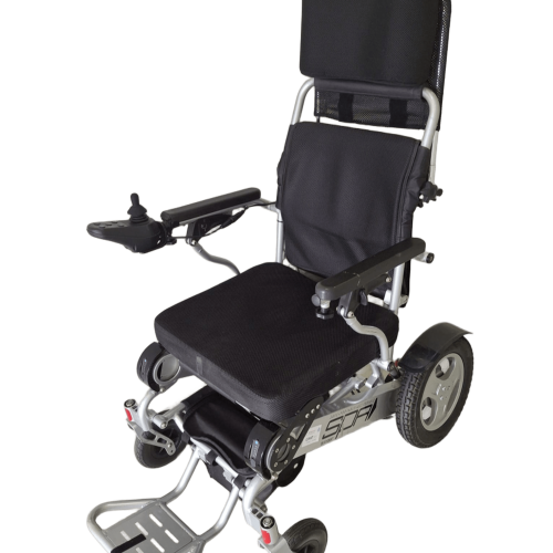 Silla de ruedas eléctrica Teyder SPA color negro y gris