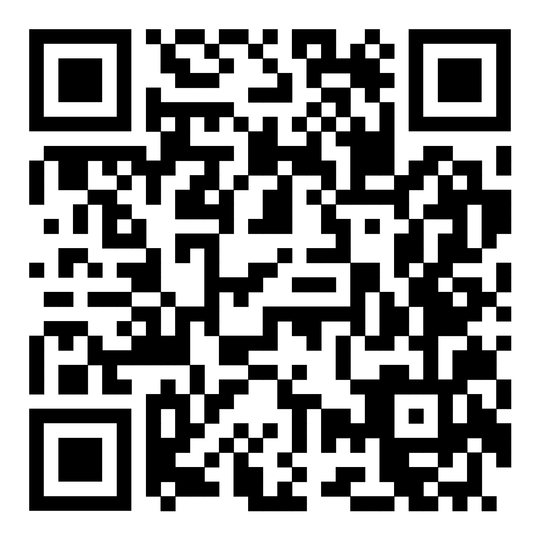 Código QR iOS para descargar la app de MINI ZOO