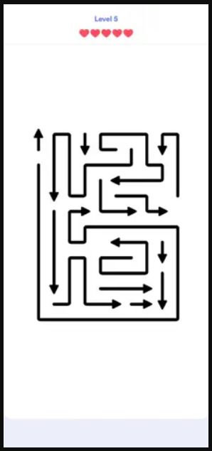 Captura número 1 de la aplicación Arrows -Puzzle de Escape