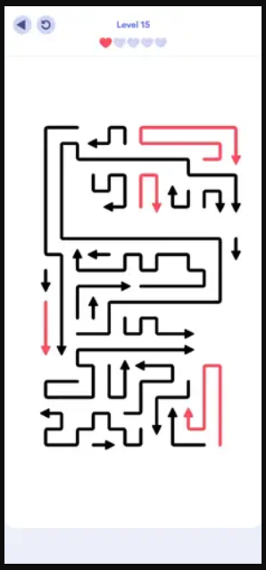 Captura número 2 de la aplicación Arrows -Puzzle de Escape