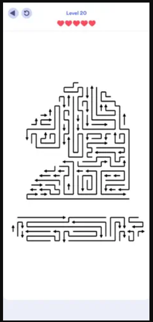 Captura número 3 de la aplicación Arrows -Puzzle de Escape