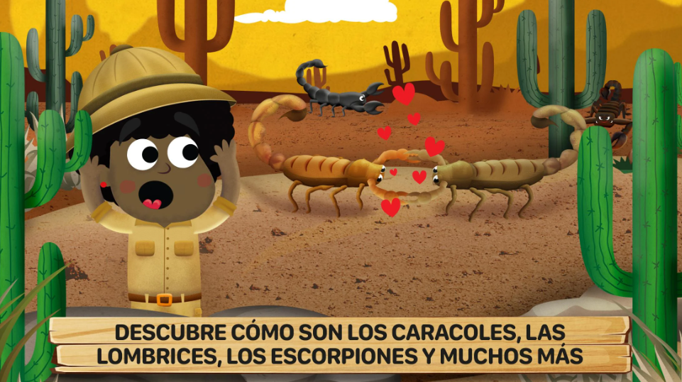 Captura número 3 de la aplicación Los Bichos 2: ¿Cómo son?