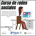 Cartel del curso de redes sociales