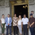 Imagen de la expedición tinerfeña en su visita a Bali (Indonesia)