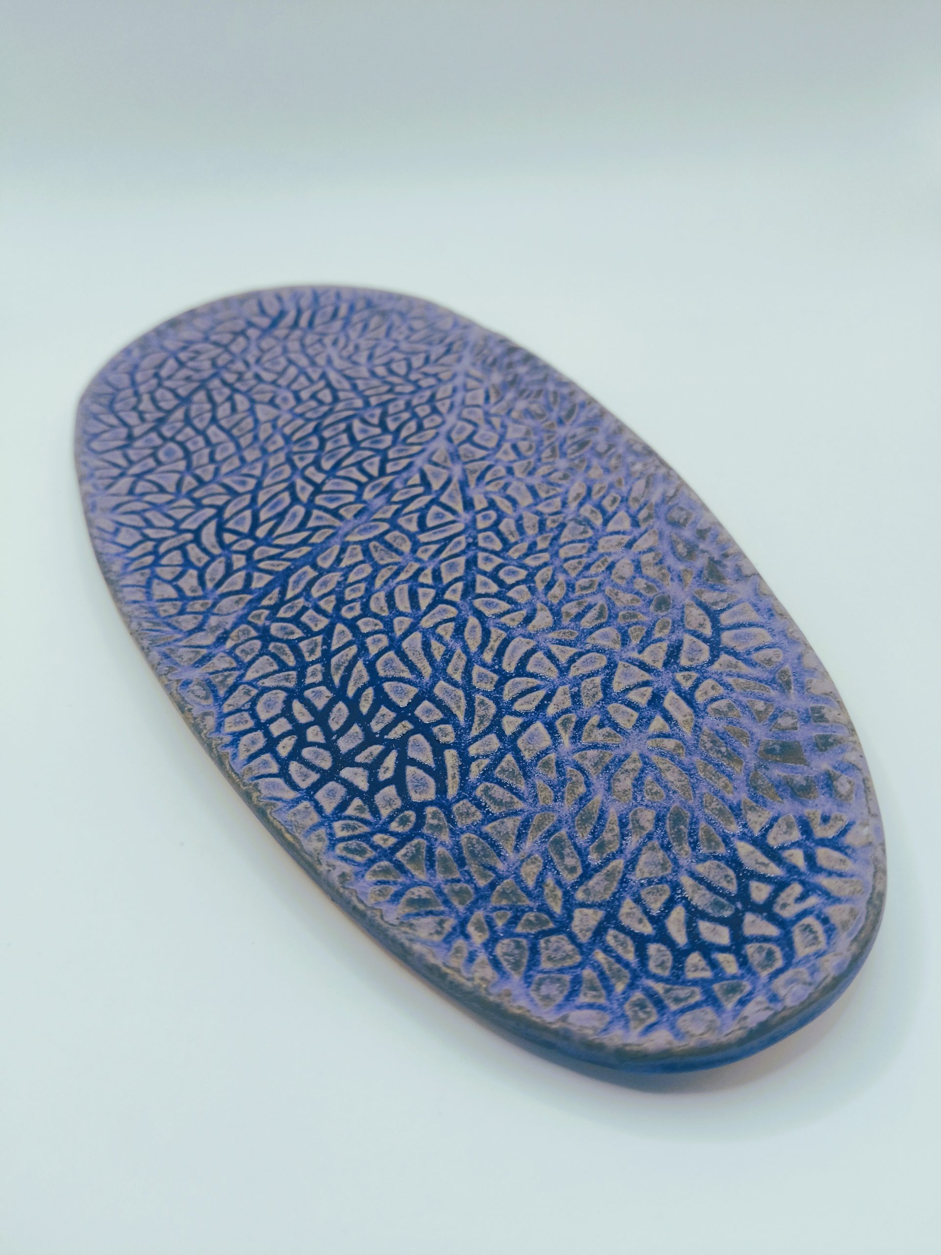 Imagen por defecto para Bandeja - RELIEVE LEAF - Azul - BRELEA001A