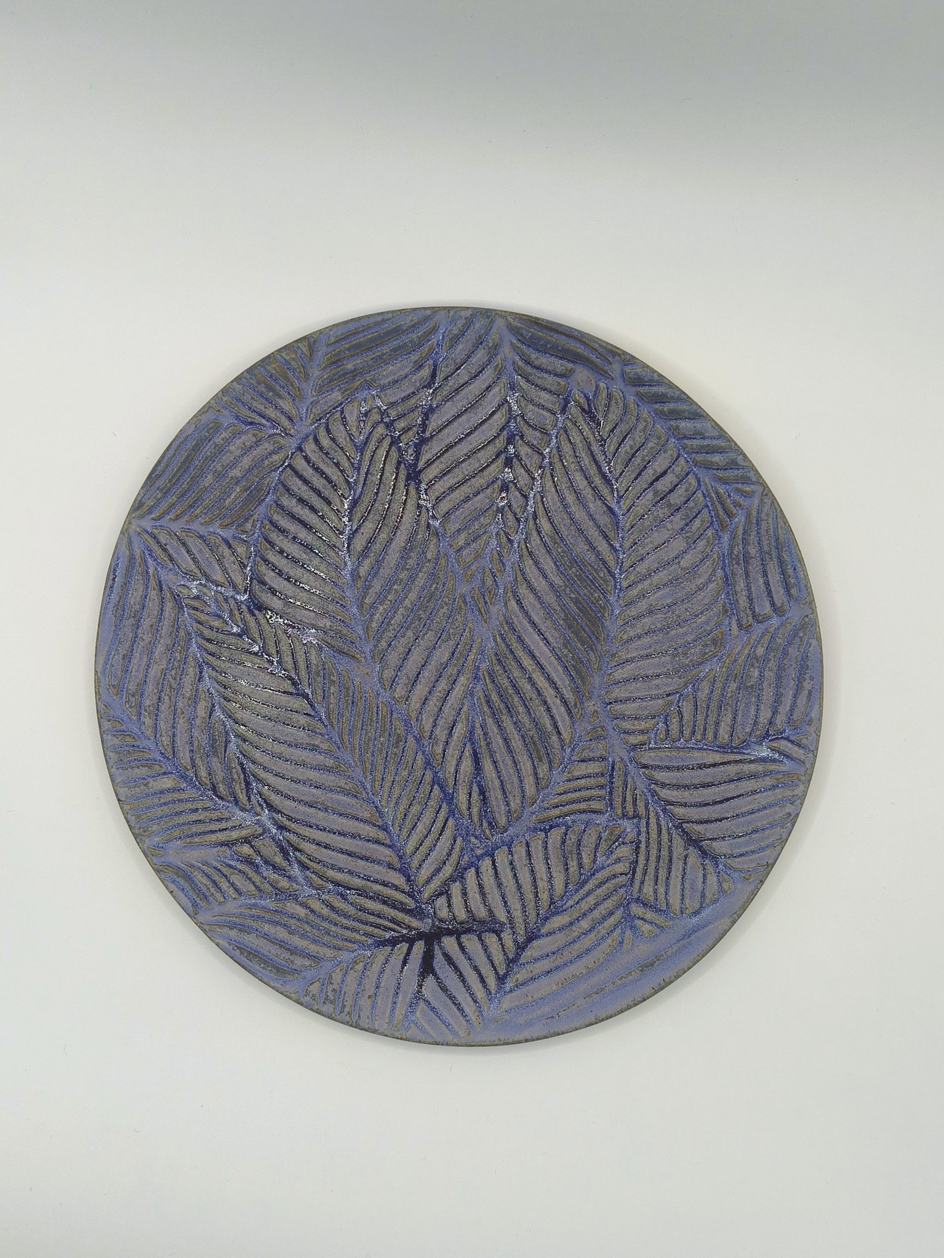 Imagen por defecto para Plato - RELIEVE PALM - Azul - 