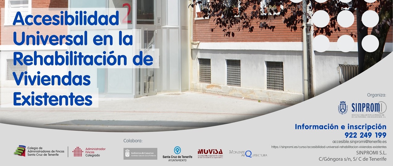 Cartel de las Jornadas de Accesibilidad