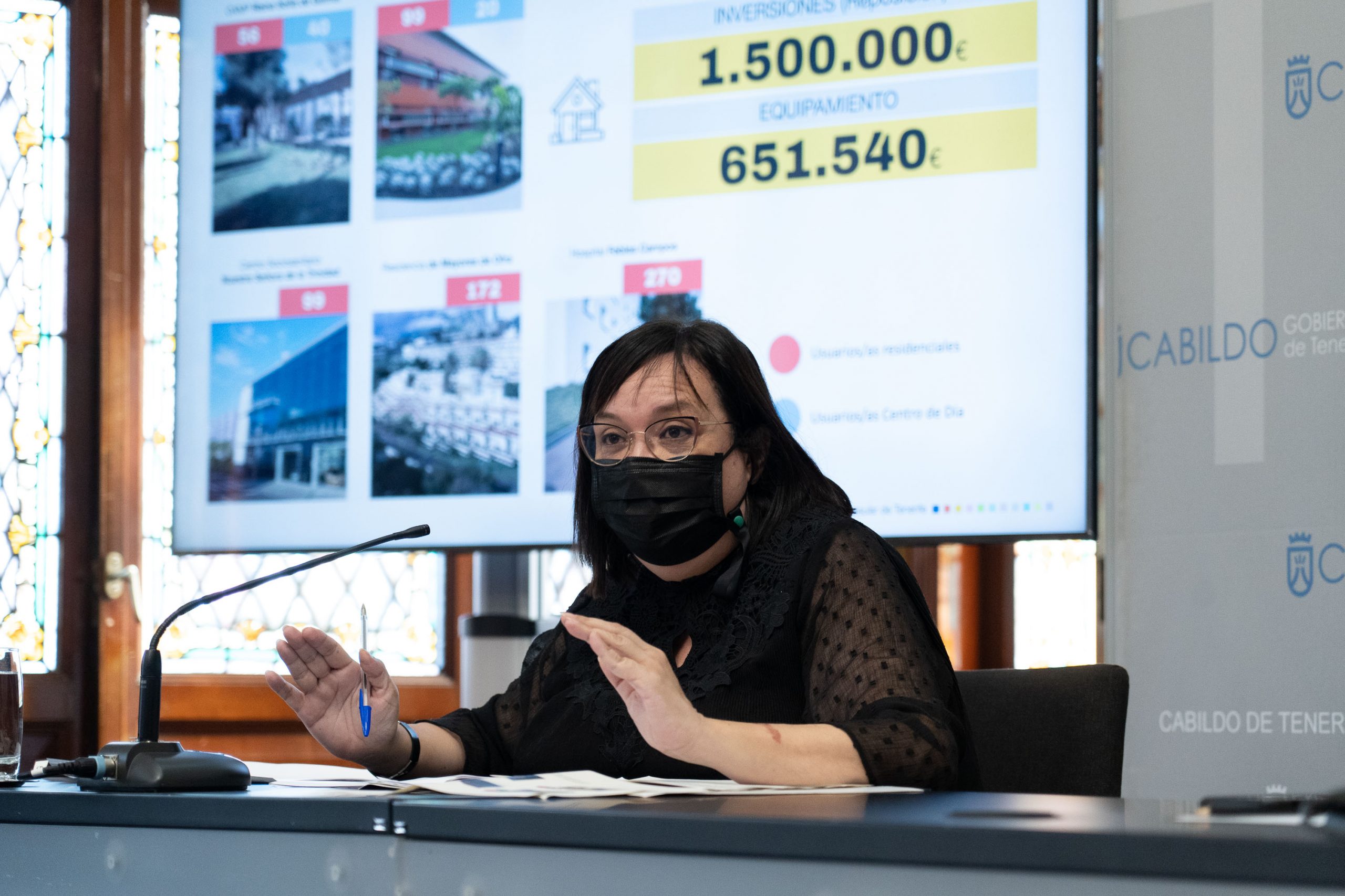 Consejera insular del Área de Acción Social, Marian Franquet