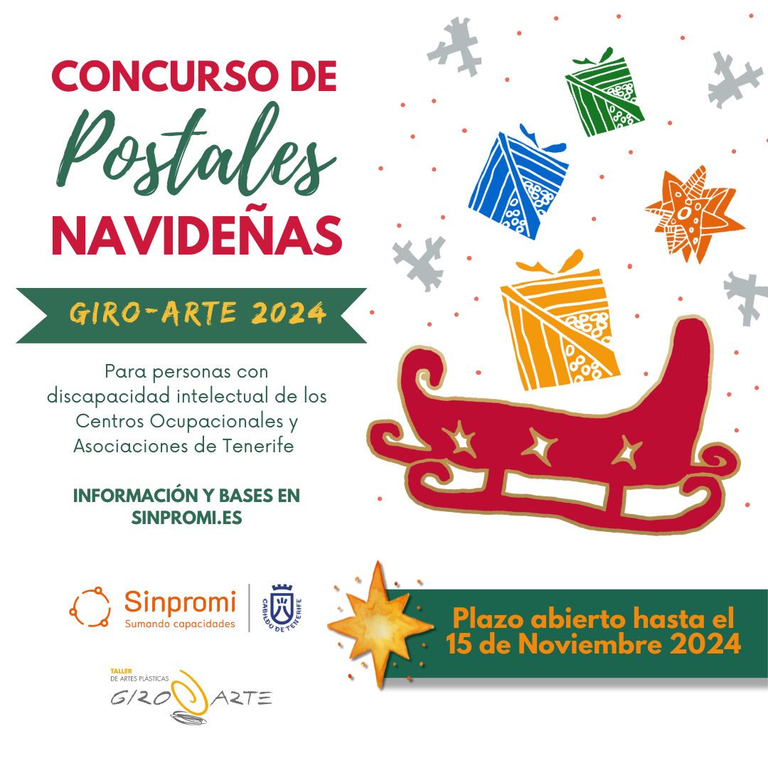 Cartel del concurso de Postales Navideñas
