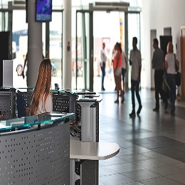 foto de una recepción edificio