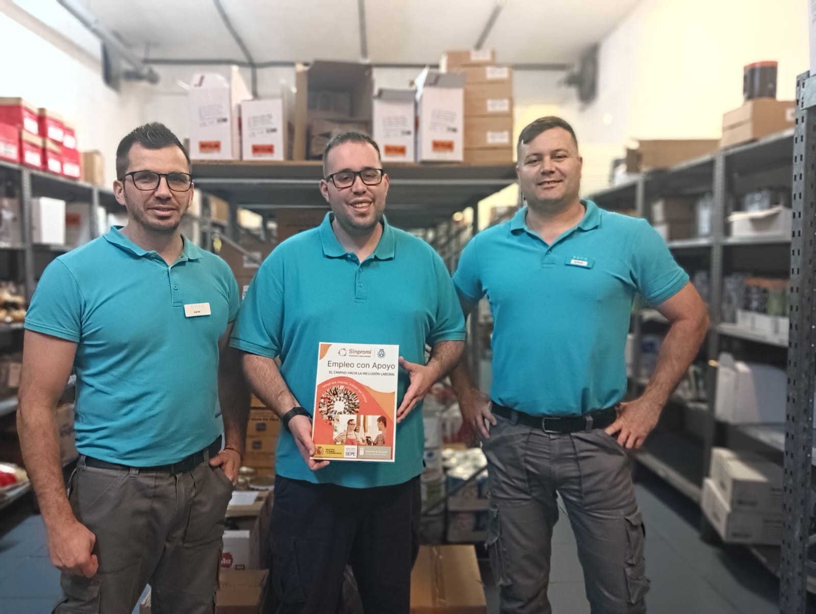 Foto campaña empleo con apoyo