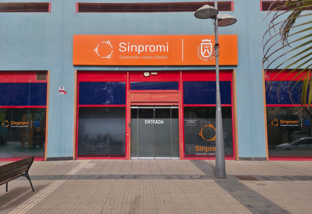 Acceso a la sede central de Sinpromi